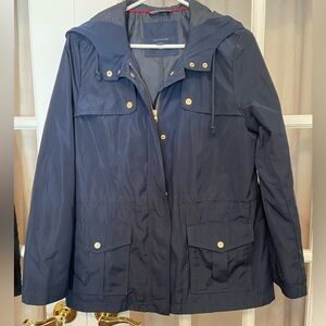 Tommy Hilfiger navy raincoat